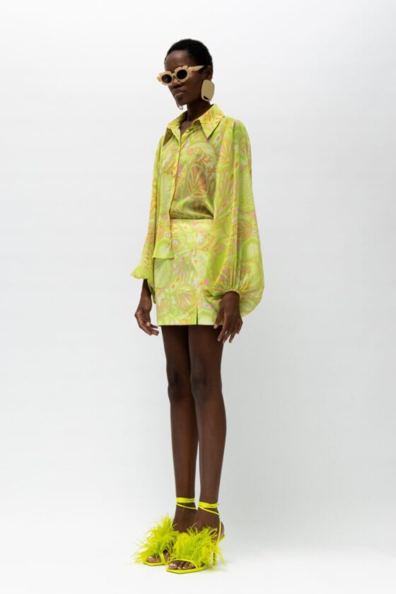 Miriam Lime Shirt - Image 5