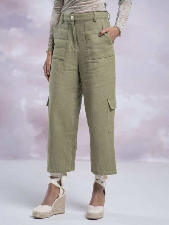STORM OLIVE PANTS - Image 3
