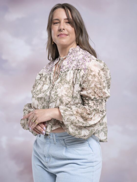 SOPHIA OLIVE TOP - Image 5