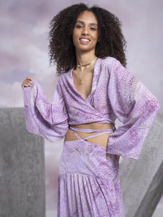 OSSIAN LILAC SHIRT