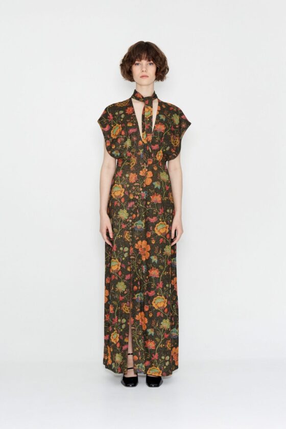 FLOWER PROMENADE DRESS
