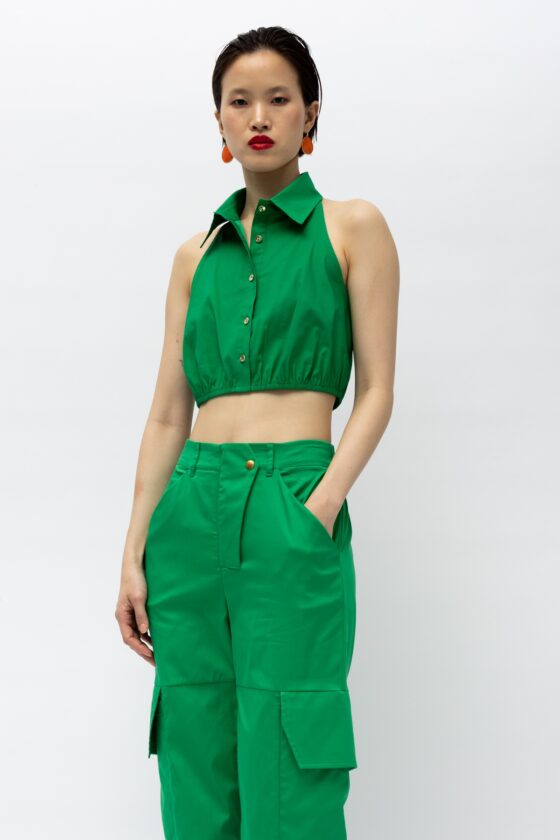 Ammos Green Top