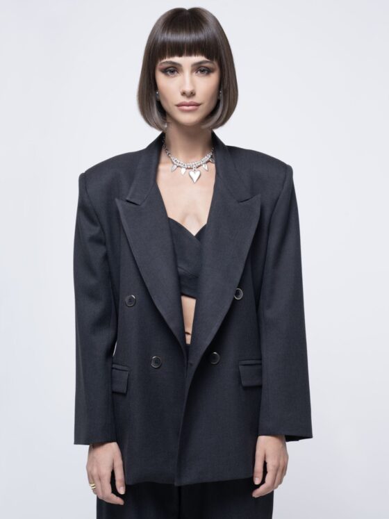 CASORIA ANTHRACITE BLAZER
