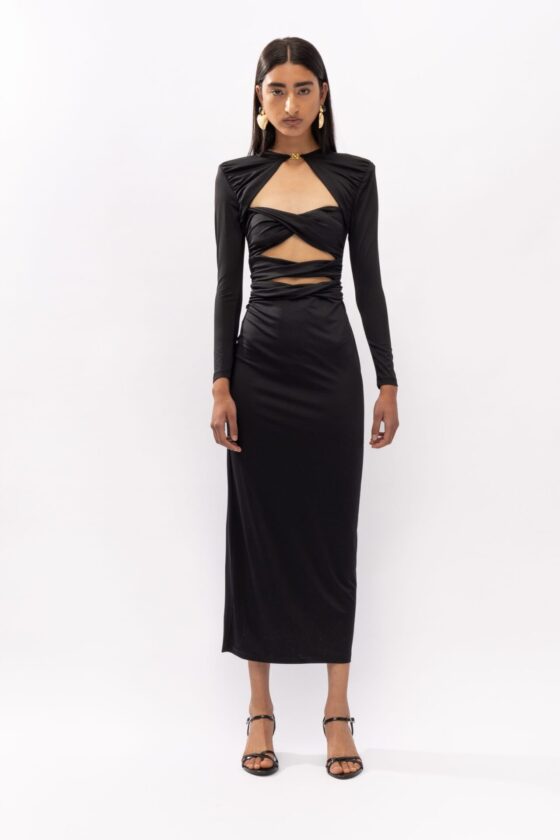 Python Black Dress - Image 2