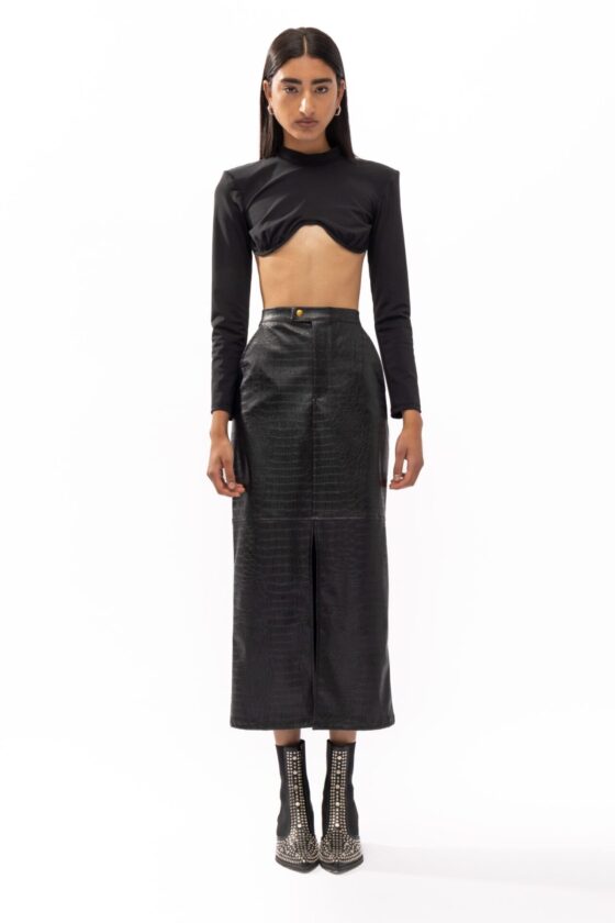 Gala Black Skirt