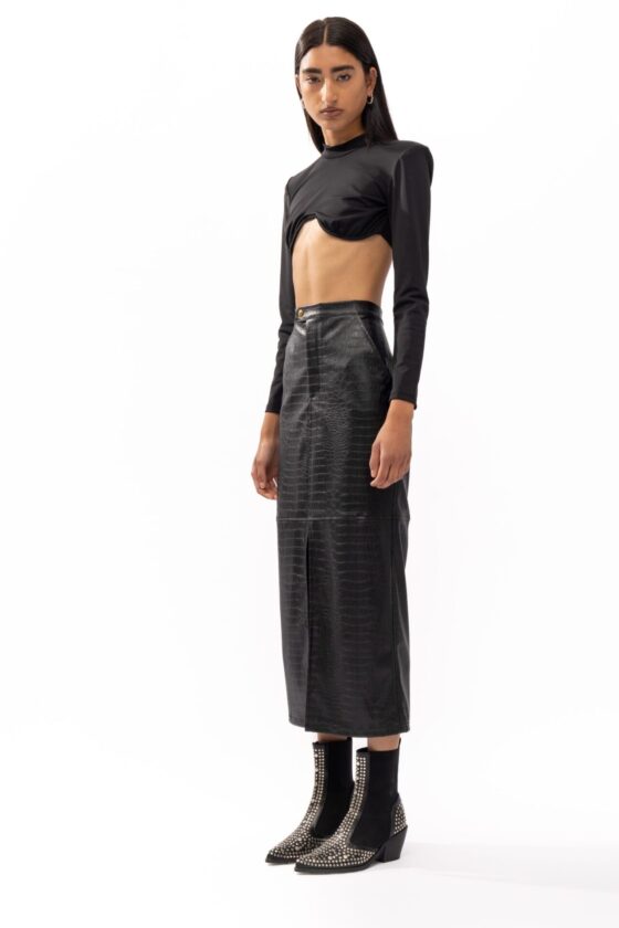 Gala Black Skirt - Image 3