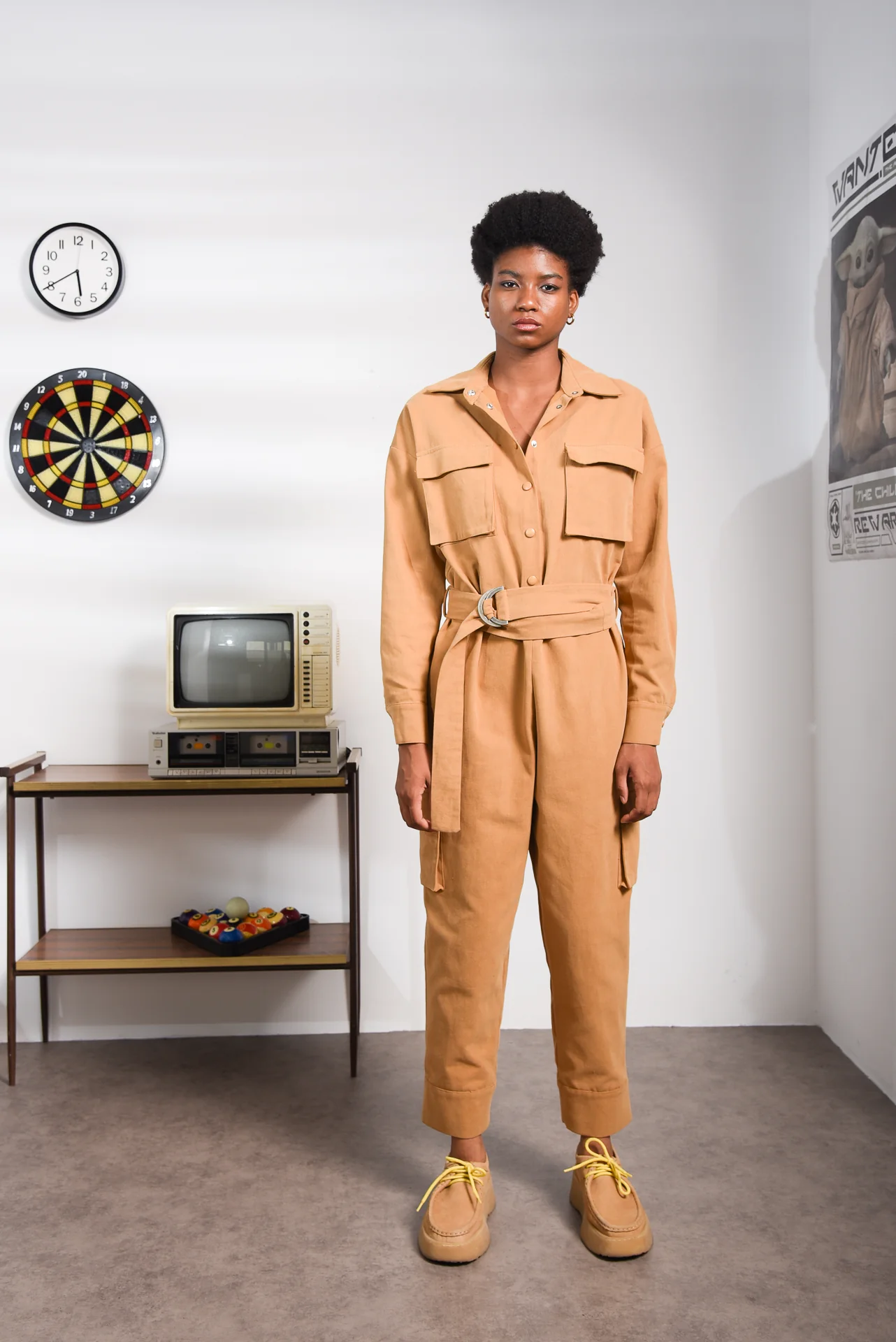 Jumpsuit tan online