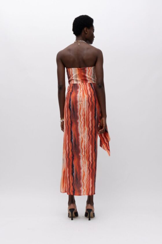 Nebula Red Dress - Image 3