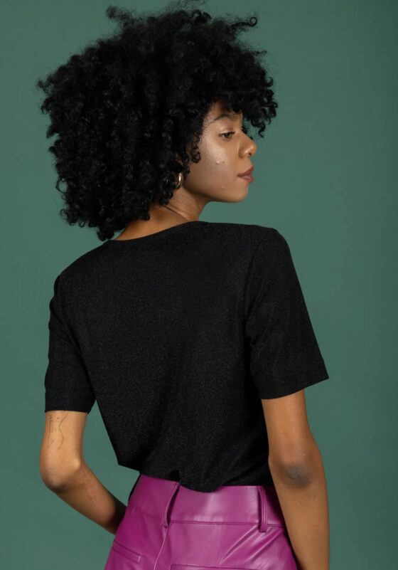 Manny top (Jet Black) - Image 2
