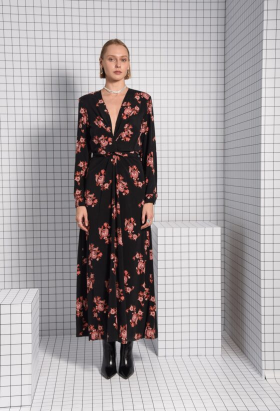 Travel Dress Red