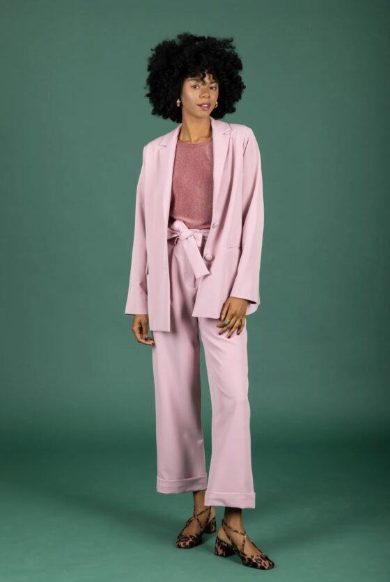 Jonathan Oversized blazer pink