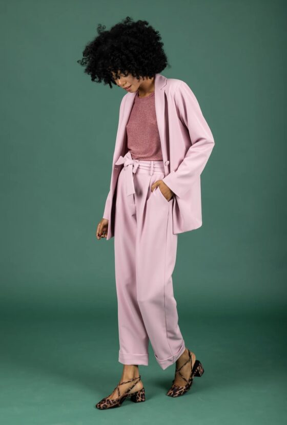 Jonathan Oversized blazer pink - Image 3