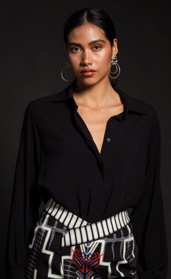 Whisper shirt Black - Image 2