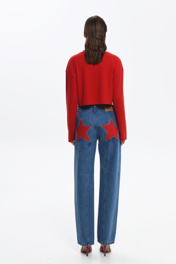 Stacy denim pants mid blue denim - Image 2