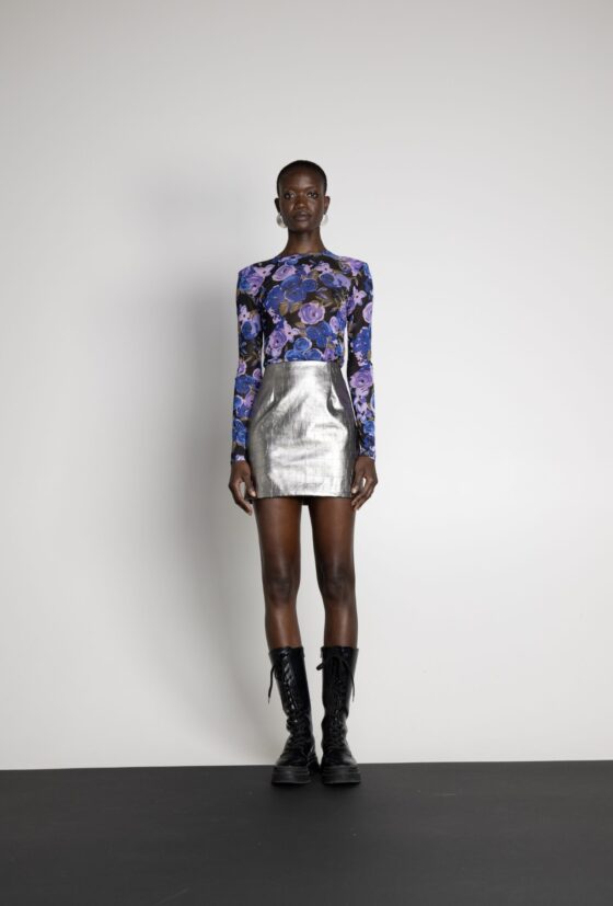 Alley Silver skirt