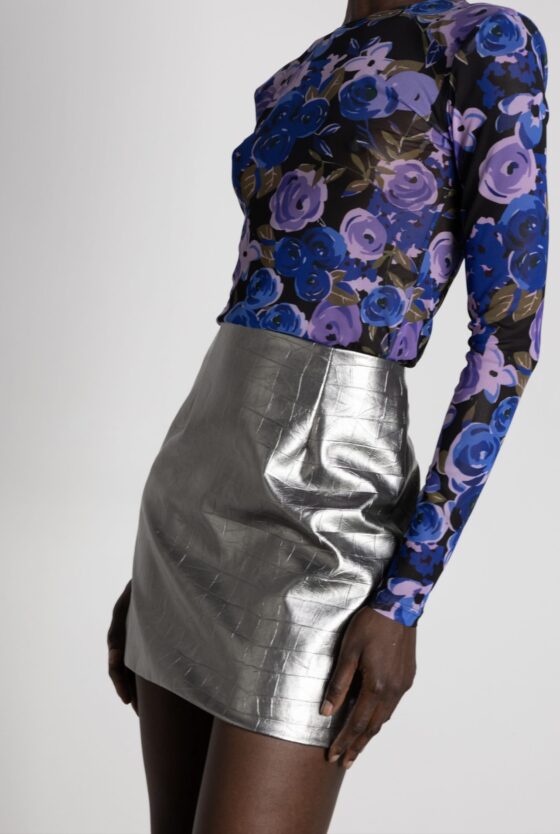 Alley Silver skirt - Image 2