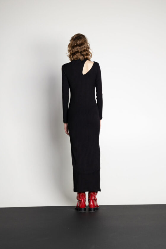 Lotus Dress Black - Image 2