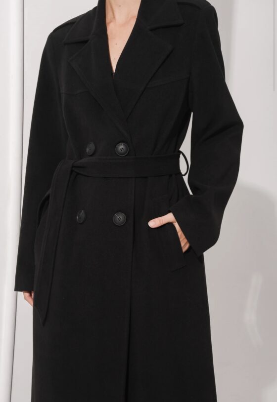 New Dawn Coat Black - Image 3