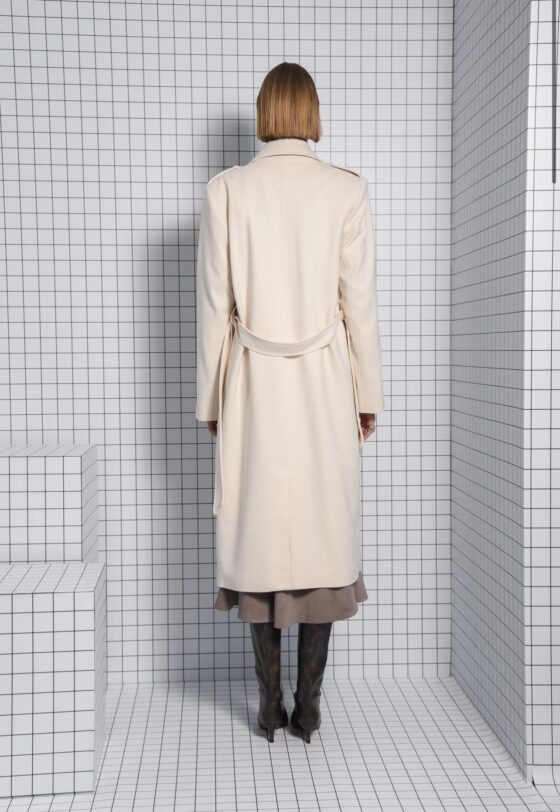 New Dawn Coat Off white - Image 3