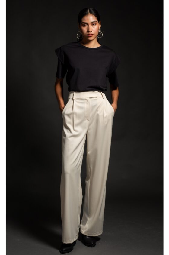 Character Pants Beige