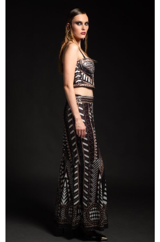 ABUNDANCE LONG SKIRT - SEQUIN - Image 5
