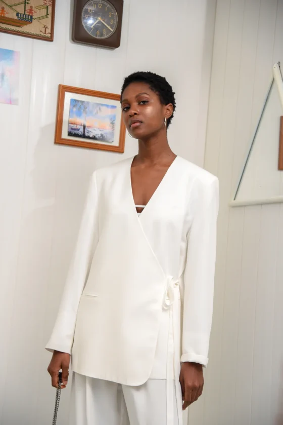 CHUTNEY BLAZER WHITE - Image 3