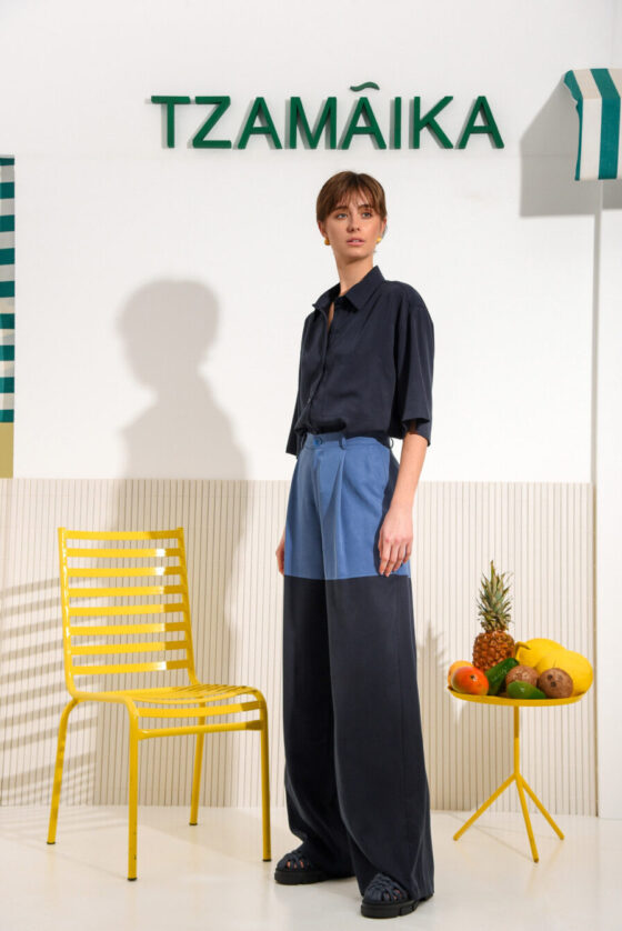 HARMONY PANTS BLUE - Image 4