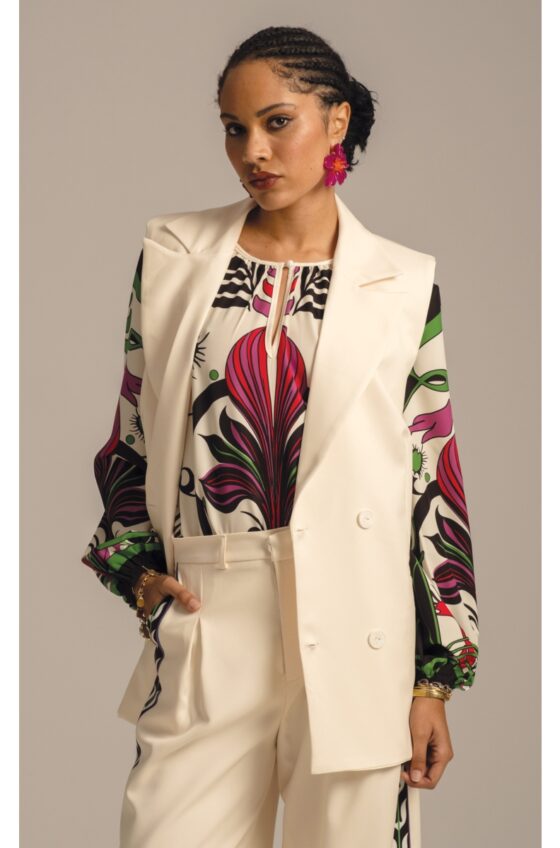 Botany Sleeveless Blazer - Image 2