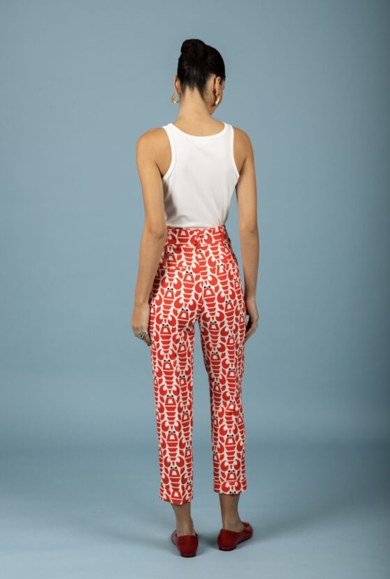 Agustin pants (Red) - Image 2