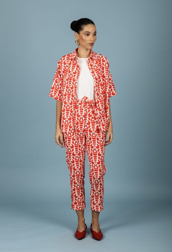 Agustin pants (Red)