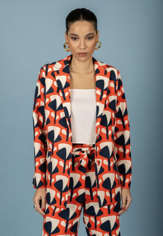 Bianca oversize blazer (Red)