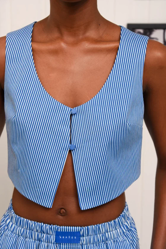 REGGAE VEST BLUE - Image 2