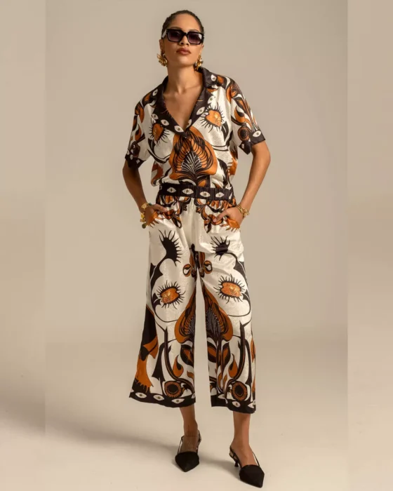 ORNAMENTAL PANTS - Jacquard