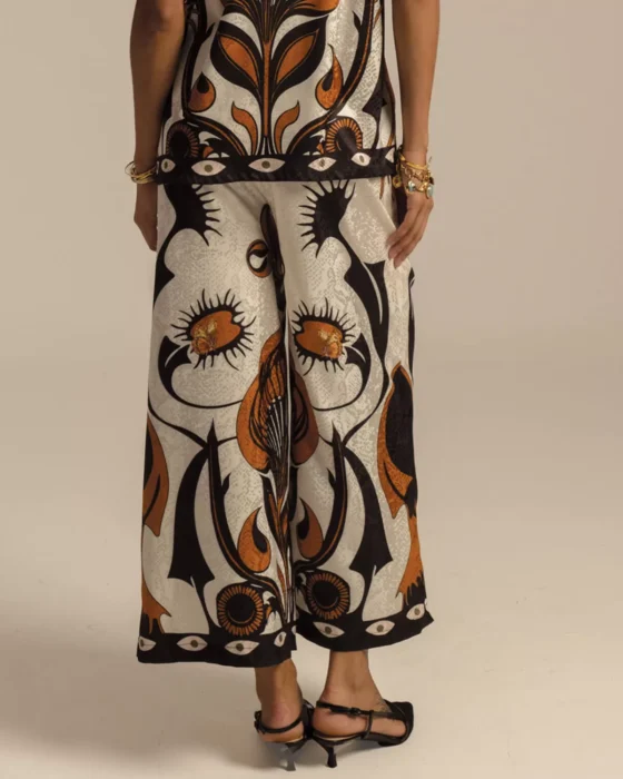 ORNAMENTAL PANTS - Jacquard - Image 4