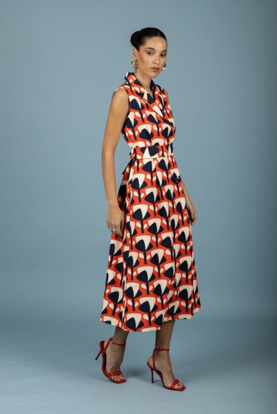 Bianca Dress Red - Image 3