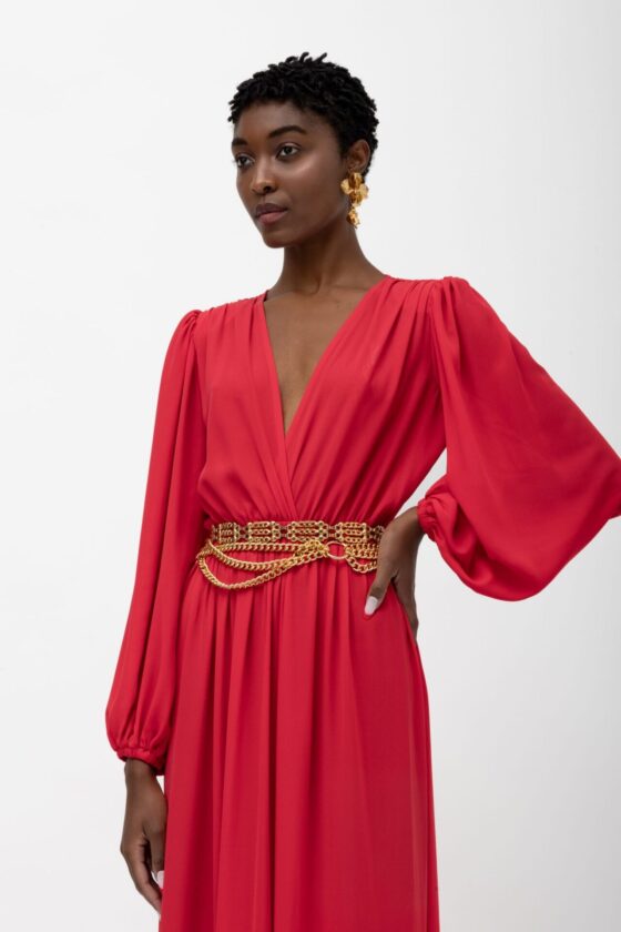 Sefara Dress Red - Image 3