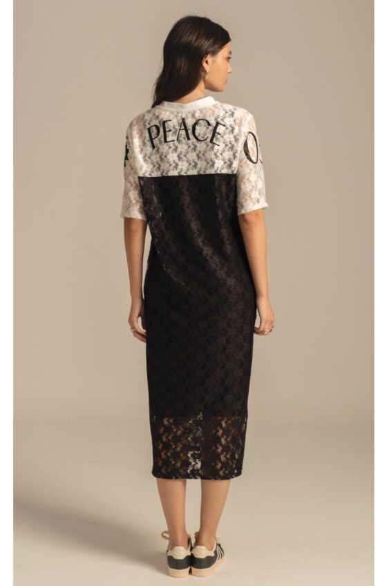 COSMOS LACE LONG DRESS - Image 2