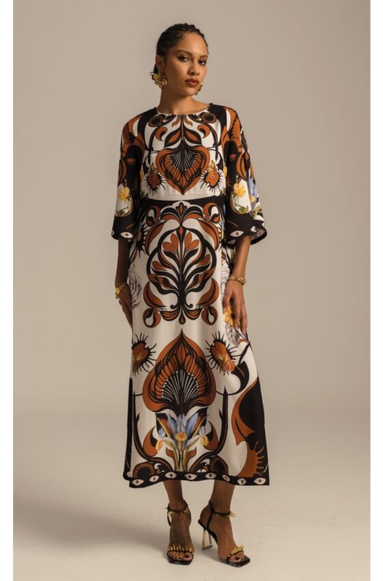 ORNAMENTAL LONG DRESS - Image 4