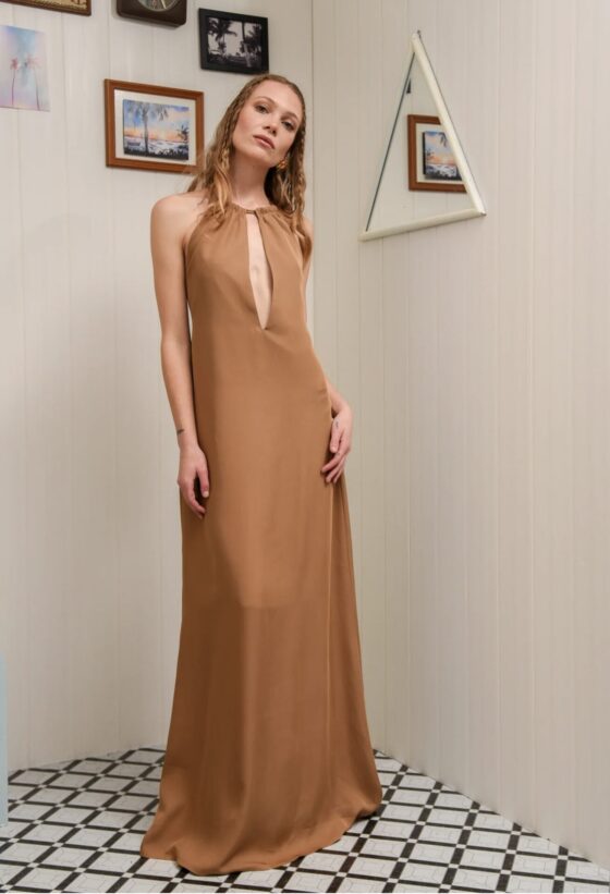 CHUTNEY DRESS CAMEL - Image 3