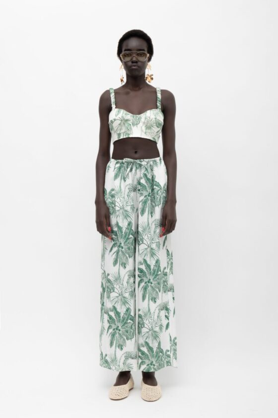 Aloe Tiger Green Pants - Image 3