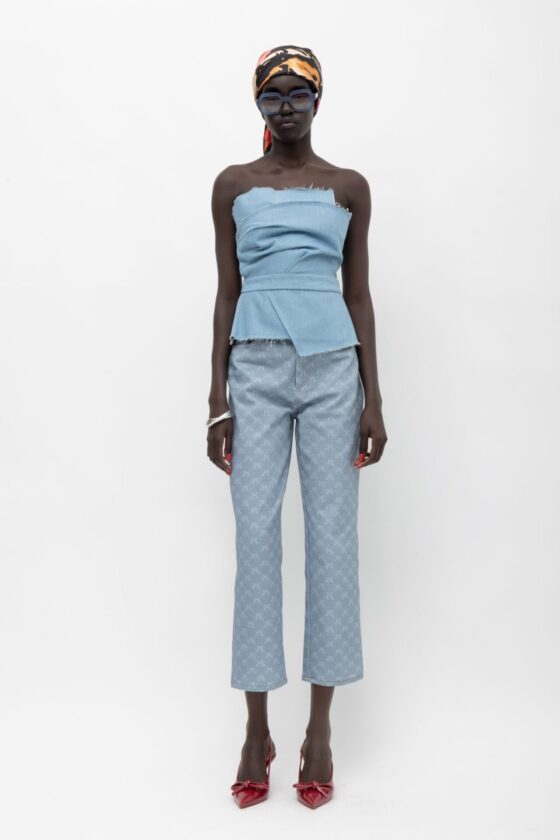 Maya Denim Top - Image 2