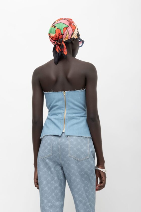 Maya Denim Top - Image 3