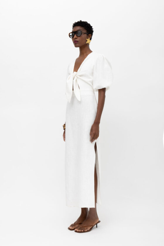 Suez White Dress - Image 3
