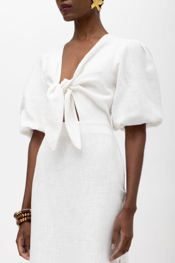 Suez White Dress - Image 2