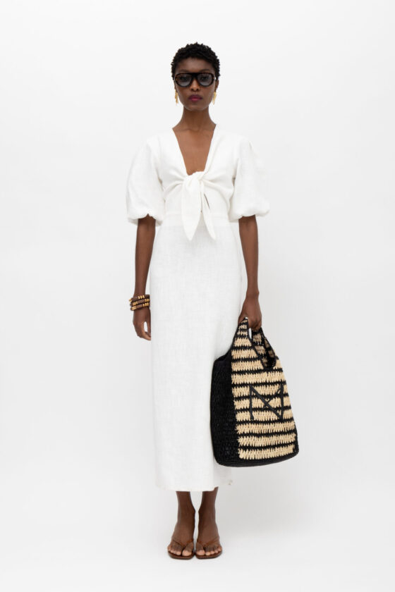 Suez White Dress